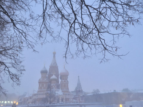 Москва утонет в гигантских сугробах