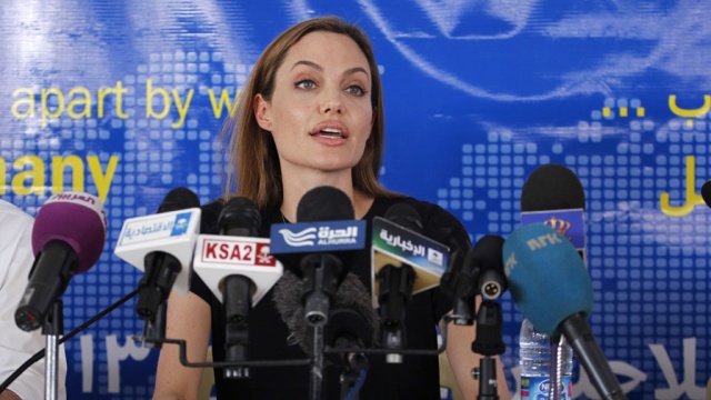 Анджелина Джоли призвала мировых лидеров решить конфликт в Сирии