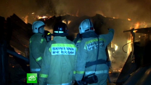 На юго-западе Москвы горит здание института РАН
