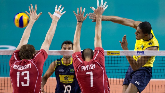 Российские волейболисты разгромили Бразилию и выиграли Мировую лигу