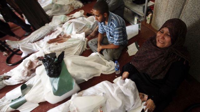 Число жертв кровавых столкновений в Египте достигло 638