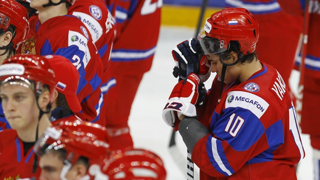 В матче Еврохоккейтура россияне проиграли чехам и стали вторыми 