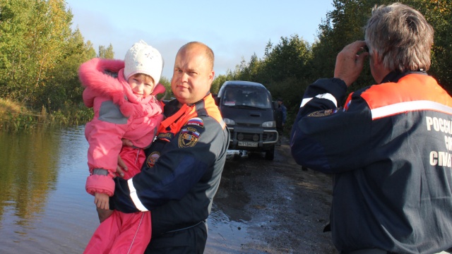 В пригороде Комсомольска-на-Амуре начата срочная эвакуация