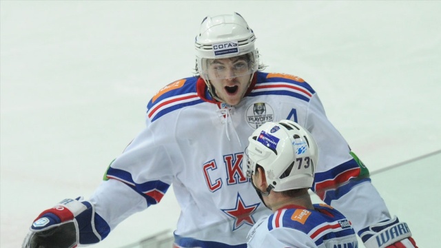 Хоккеисты СКА уезжают из Омска после крупной победы над 