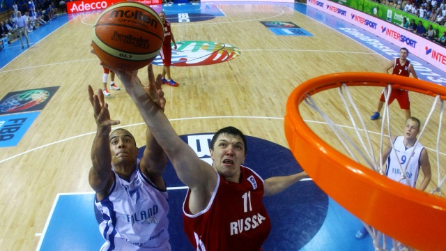 Сборная России выиграла свой первый и последний матч на Евробаскете