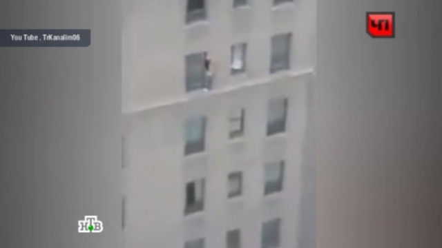 Пьяная постоялица выбила окно гостиницы и выпала с 7-го этажа