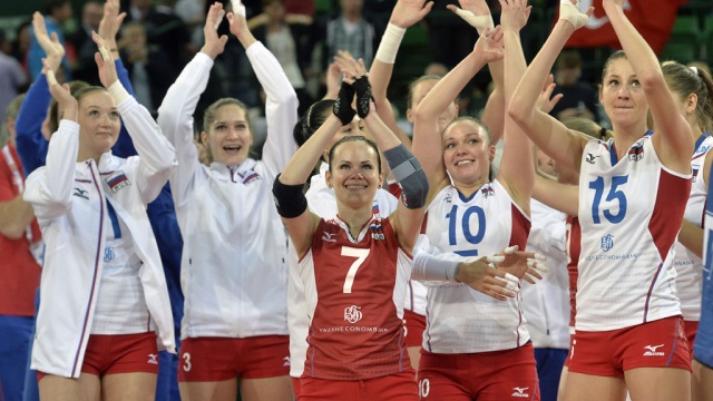 Российские волейболистки вышли в полуфинал чемпионата Европы