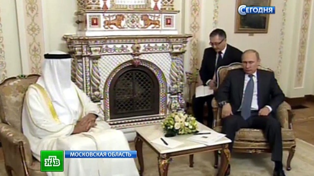 Путин и принц Абу-Даби обсудили строительство российских дорог и портов