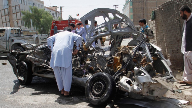 Террористы атаковали консульство США в Афганистане 