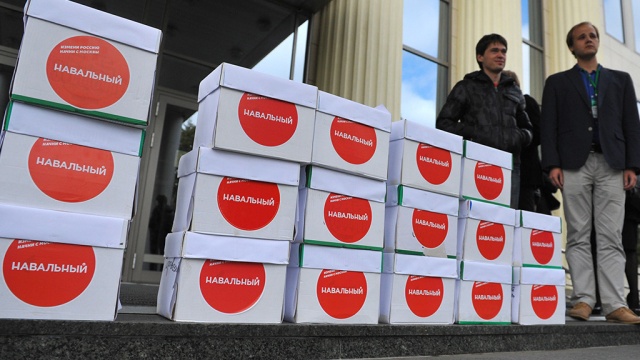 Коробки с исками от Навального получили 16 судов Москвы
