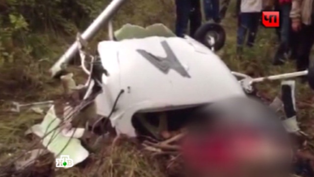 Нижегородская авиакатастрофа унесла две жизни: видео с места крушения