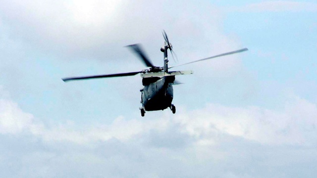 Американский боевой вертолет упал в Красное море