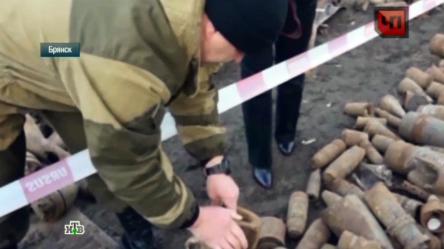 Саперы успели спасти Брянск от 120 артиллерийских снарядов