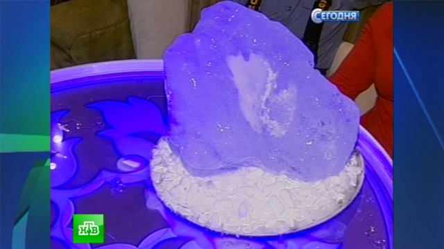 Кусочек айсберга ушел с молотка в Петербурге
