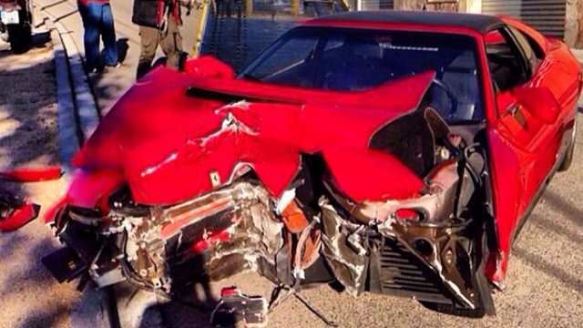 На съемках клипа Валерии разбился каскадер на Ferrari