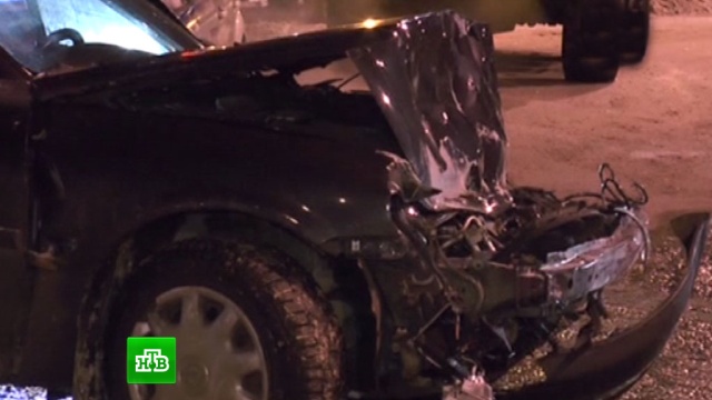 В аварии на Новорязанском шоссе пострадали четыре человека
