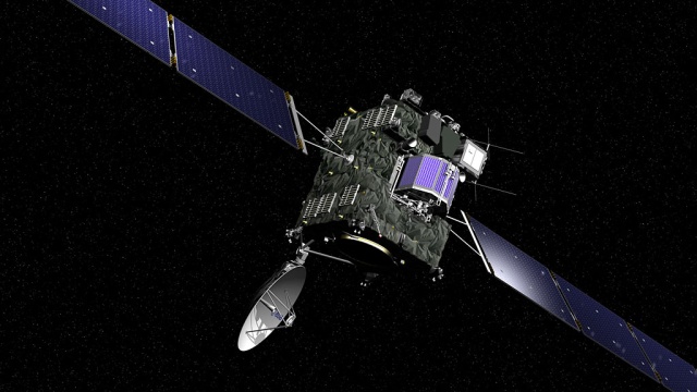 Ученые разбудили несущийся к комете зонд Rosetta