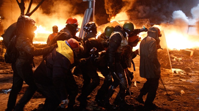 В Киеве задержаны 75 участников массовых беспорядков