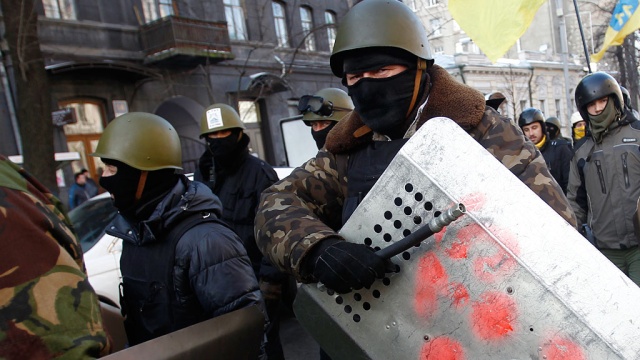 Милиция нашла незаконные военизированные формирования в центре Киева