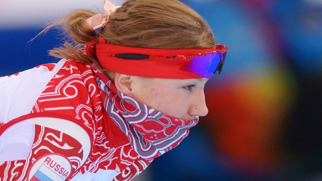 Конькобежка Ольга Фаткулина завоевала для России олимпийское серебро