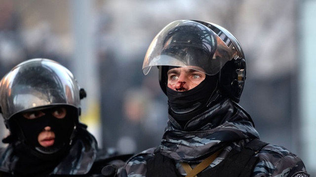 Милиция подсчитала убитых в кровавых столкновениях в центре Киева