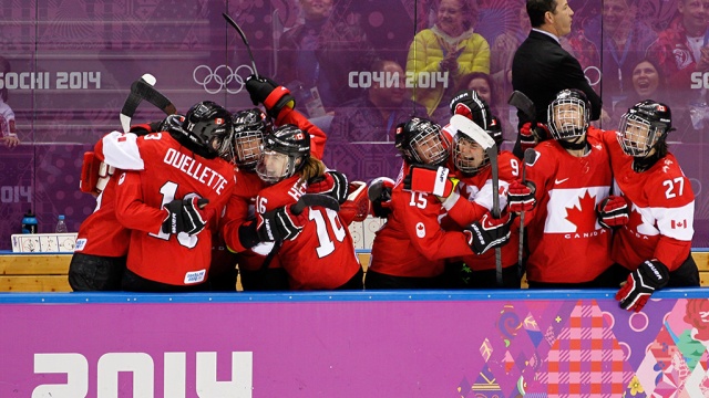 Канадские хоккеистки взяли олимпийское золото Сочи-2014