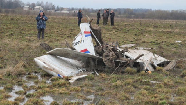 Крушение под Калининградом: в учебном самолете погибли пилот и пассажир