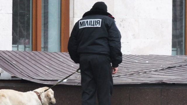 В Киеве за стрельбу по отделению милиции задержан мужчина