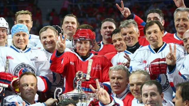 В гала-матче НХЛ Путин забросил шесть шайб и сделал пять голевых передач