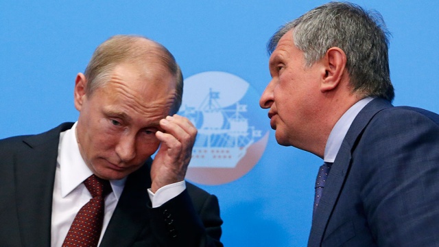 Путин и Сечин оценили перспективы добычи сланцевого газа