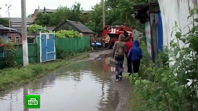 Сильные дожди привели к паводкам в Краснодарском крае и Адыгее