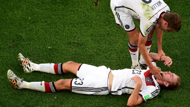 Немецкий футболист Крамер получил сотрясение мозга в финале ЧМ-2014