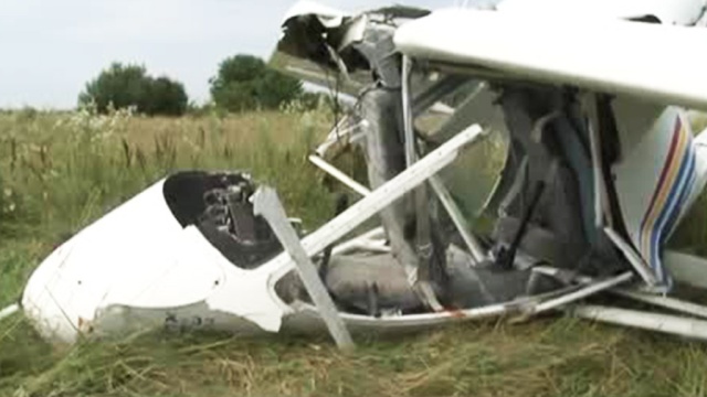 Во Львовской области разбился двухместный самолет