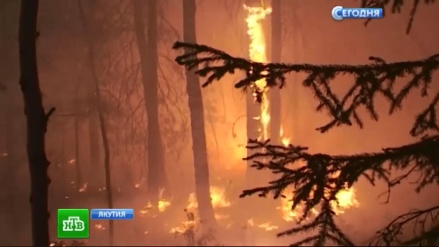 В охваченную пожарами Якутию отправили самолет с тепловизорами