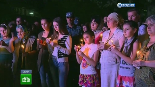 Южная Осетия вспоминает жертв пятидневной войны