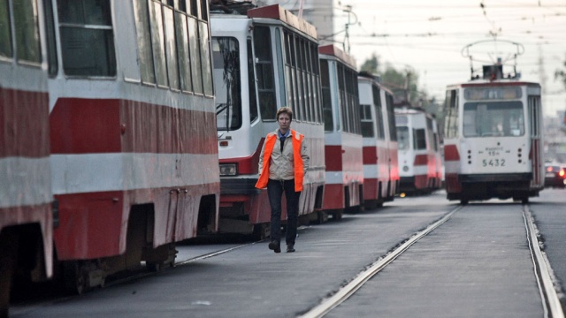 В Харькове остановились трамваи и троллейбусы