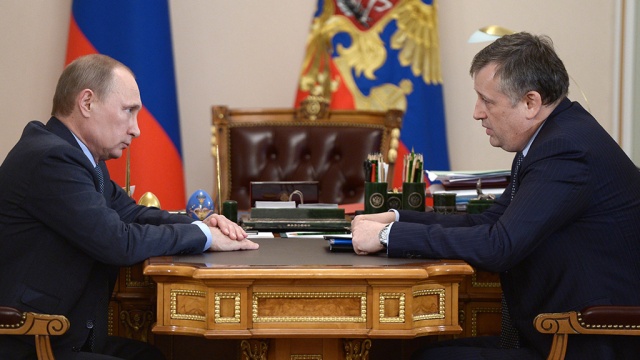 Путин назначил Александра Дрозденко врио губернатора Ленинобласти