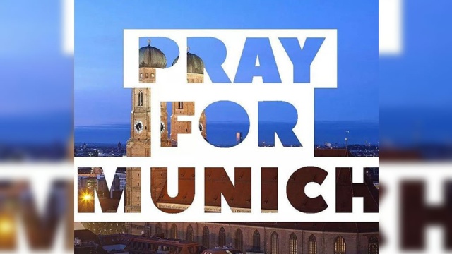 #PrayForMunich:       