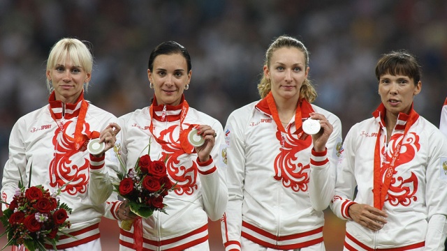 МОК лишил российских легкоатлетов серебряной медали Олимпиады-2008