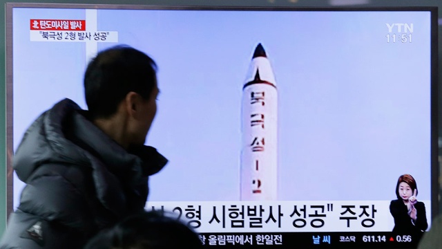 Москва осудила испытания северокорейской баллистической ракеты