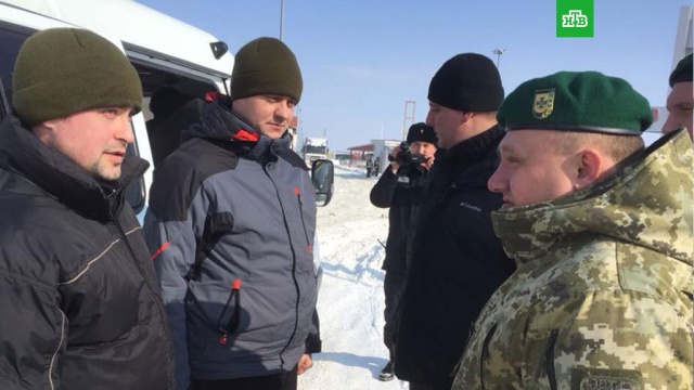 Опубликовано видео обмена российских пограничников на украинских