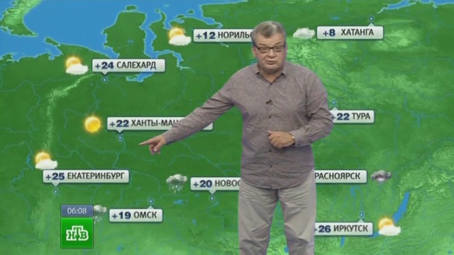 Видео прогноз на сегодня. Погода на Урале.
