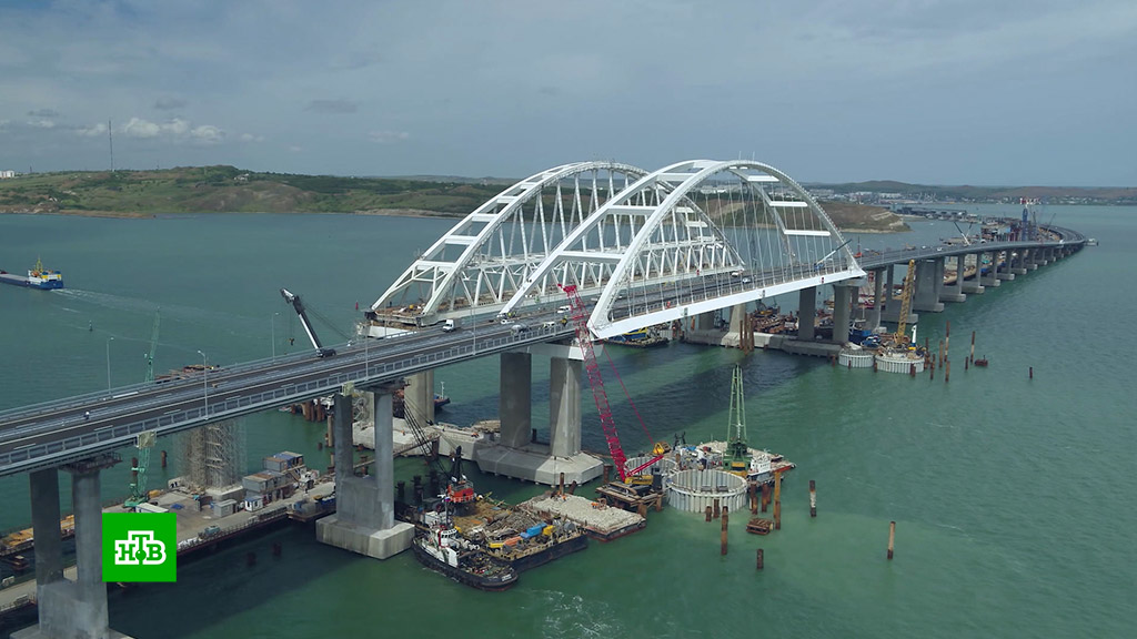 Этапы строительства: как Крымский мост возвели в рекордные сроки // НТВ.Ru