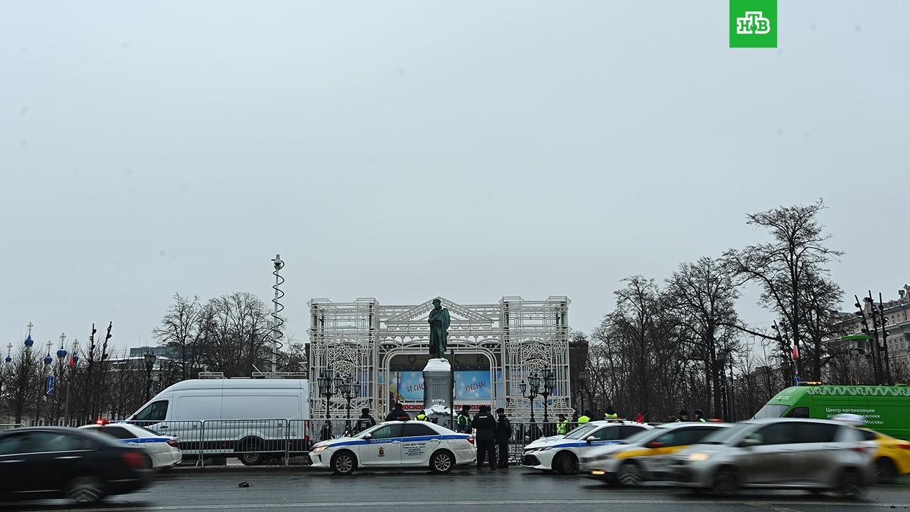 Усиление в москве сегодня. Пушкинская площадь в Москве сейчас.